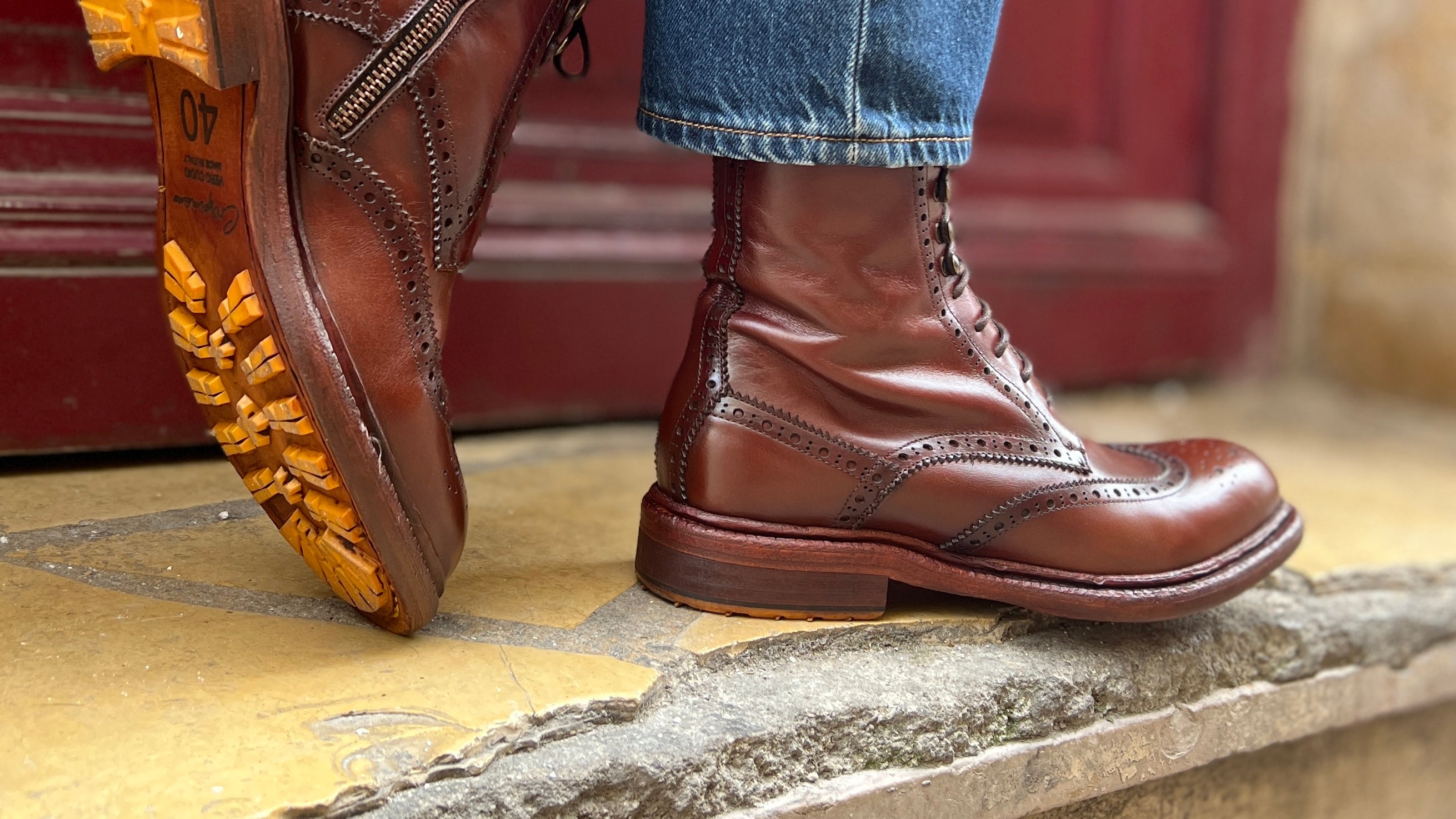 -Chaussures Lacets Montantes- – IDK-Lé