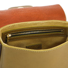 Charger l'image dans la galerie, Sac le JUNE Velours Crispy Bronze / Cerise