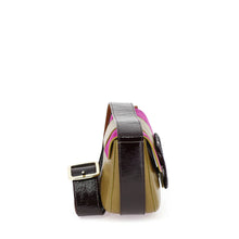 Charger l'image dans la galerie, Sac le JUNE Velours Crispy Bronze / Cerise