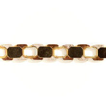 Load image into Gallery viewer, Bracelet Berry en Plaqué Or et Obsidienne Dorée