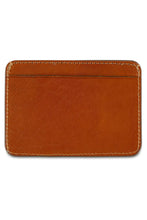Load image into Gallery viewer, Portes Cartes en Cuir Cognac