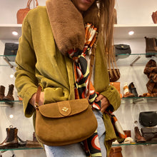 Charger l'image dans la galerie, Sac LE COURCY GISÈLE en Velours Tabacco