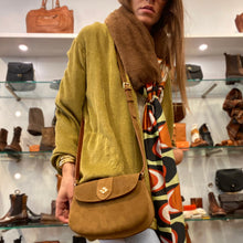 Charger l'image dans la galerie, Sac LE COURCY GISÈLE en Velours Tabacco