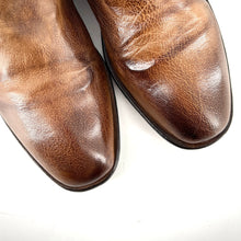 Charger l'image dans la galerie, Boots Zippé Arrière en Cuir Patiné Fango