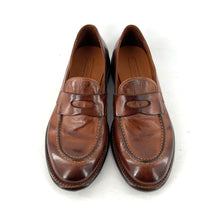 Charger l'image dans la galerie, Mocassin en Cuir Patiné Cognac