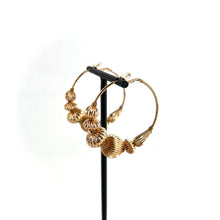 Load image into Gallery viewer, Créoles INTI M en Plaqué Or