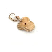 Charger l'image dans la galerie, Boucle d'Oreille CIRCUS Petit Modèle en Plaqué Or et Pierres Roses