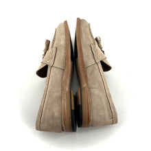 Charger l'image dans la galerie, Mocassin à Pompons en Daim Craie