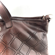 Charger l'image dans la galerie, Sac FLAMINGO en Cuir Perforé Ébano