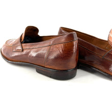 Charger l'image dans la galerie, Mocassin en Cuir Camel Veiné