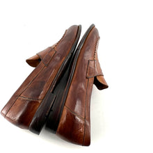 Charger l'image dans la galerie, Mocassin en Cuir Camel Veiné