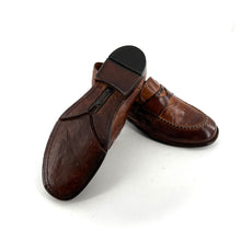 Charger l'image dans la galerie, Mocassin en Cuir Camel Veiné