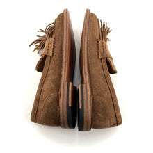 Charger l'image dans la galerie, Mocassin Patte Frangée en Daim Marron