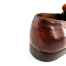 Load image into Gallery viewer, Mocassin en Cuir Cognac Veiné