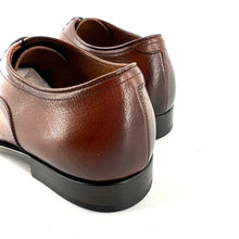 Charger l'image dans la galerie, Richelieu en cuir Camel Veiné