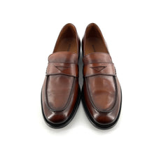 Charger l'image dans la galerie, Mocassin en Cuir Camel Veiné