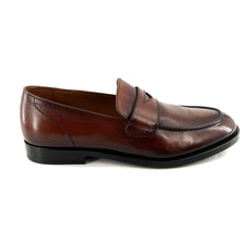 Charger l'image dans la galerie, Mocassin en Cuir Camel Veiné