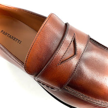 Charger l'image dans la galerie, Mocassin en Cuir Camel Veiné