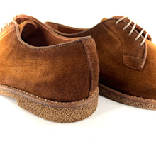 Load image into Gallery viewer, Derby en Daim Cognac