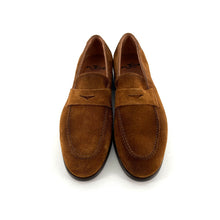 Load image into Gallery viewer, Mocassin en Daim Tabac