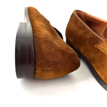Load image into Gallery viewer, Mocassin en Daim Tabac