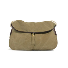 Charger l'image dans la galerie, Sac Besace LÉON en Toile Kaki Stonewashed