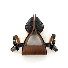 Charger l'image dans la galerie, Sandale à Talon Trotteur ANTONELLA en Cuir Noir