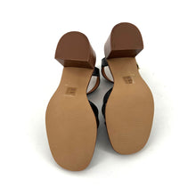 Charger l'image dans la galerie, Sandale à Talon Trotteur ANTONELLA en Cuir Noir