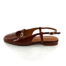 Charger l'image dans la galerie, Babies BERTILLE en Cuir Vernis Cognac