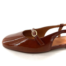 Charger l'image dans la galerie, Babies BERTILLE en Cuir Vernis Cognac