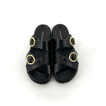 Charger l'image dans la galerie, Sandale AGNES en Cuir Noir