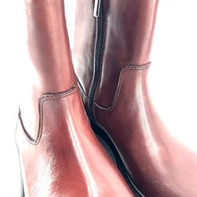 Charger l'image dans la galerie, Boots Fine Semelle Crantée Zippé Intérieur en Cuir Testa Di Moro