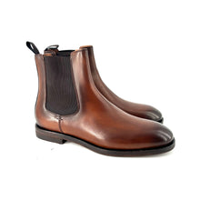 Charger l'image dans la galerie, Chelsea Boots en Cuir Cognac