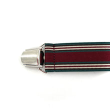 Load image into Gallery viewer, Bretelles à Rayures Bordeaux Beige Bleu et Marron