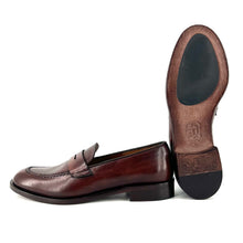 Charger l'image dans la galerie, Mocassin en Cuir Cognac