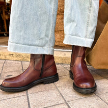 Charger l'image dans la galerie, Boots Fine Semelle Crantée Zippé Intérieur en Cuir Testa Di Moro