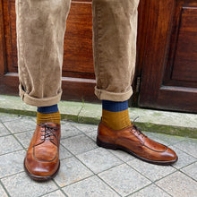 Load image into Gallery viewer, Derby en Cuir Cognac