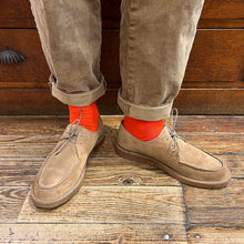 Charger l'image dans la galerie, Chaussure Lacets Semelle Vibram en Daim Beige