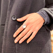 Load image into Gallery viewer, Bague MIRAGE en Plaqué Or et Nacre