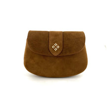 Charger l'image dans la galerie, Sac LE COURCY GISÈLE en Velours Tabacco