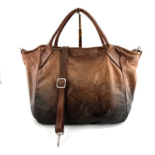Charger l'image dans la galerie, Sac GROUND FLOOR en Cuir Taupe Dégradé