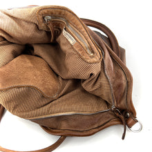 Charger l'image dans la galerie, Sac GROUND FLOOR en Cuir Taupe Dégradé