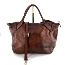 Charger l'image dans la galerie, Sac GROUND FLOOR en Cuir Rusty brown