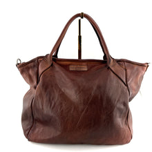 Charger l'image dans la galerie, Sac GROUND FLOOR en Cuir Rusty brown