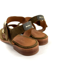 Charger l'image dans la galerie, Sandale REIMS en Daim Chanvre