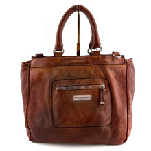 Charger l'image dans la galerie, Sac TOKYO T en Cuir Rusty Brown