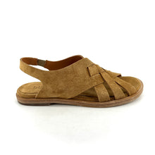 Charger l'image dans la galerie, Sandale Lanières Croisées en Daim Sable