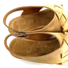 Charger l'image dans la galerie, Sandale Lanières Croisées en Daim Sable