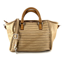 Load image into Gallery viewer, Sac RIVIERA en Cuir Lavé Vanille