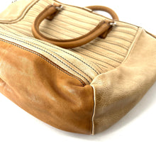 Load image into Gallery viewer, Sac RIVIERA en Cuir Lavé Vanille